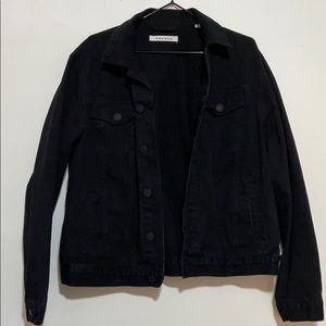 PacSun Black Classic Fit Denim Jacket